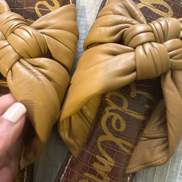 Sam Edelman Tan Braided Flat sandals sz 10 - Picture 13 of 13